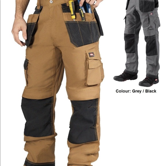 two tone cargo pants